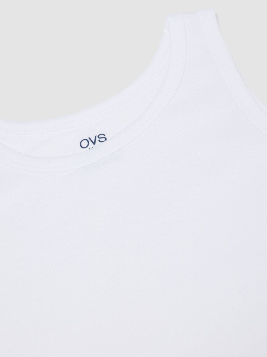 2-pack of multicolour organic cotton vests for boys_3