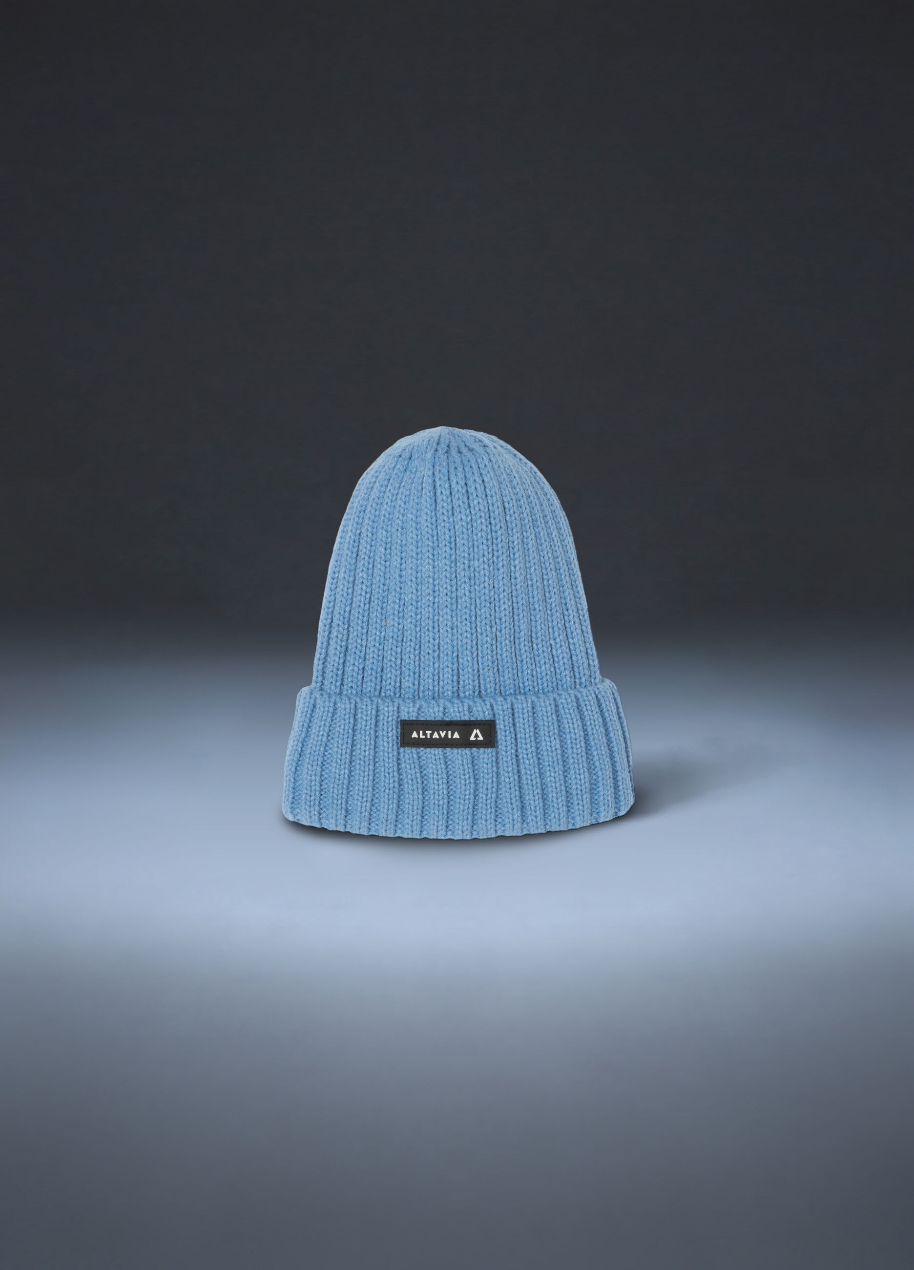Ribbed knit beanie with turn-up cuff ALTAVIA WITH DEBORAH COMPAGNONI