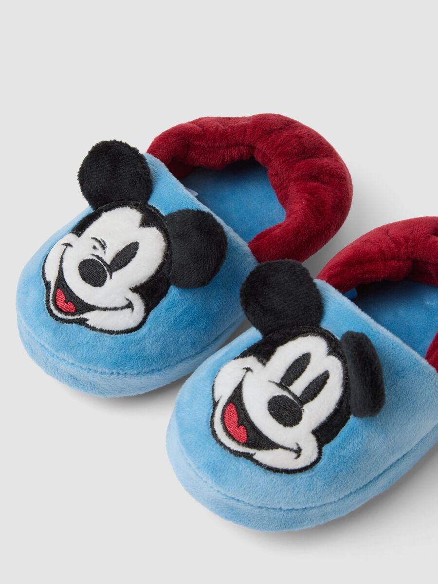 Blaue Hausschuhe mit Mickey & Friends-Print f&uuml;r Jungen_1