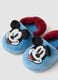Blue Mickey & Friends print slippers for boys_1