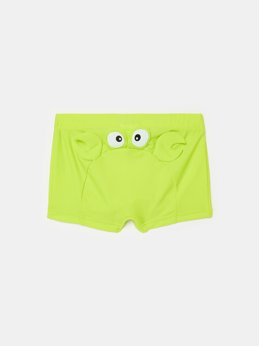 Swimming trunks with crab_1