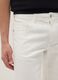 White stretch-cotton denim shorts_3