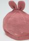 Girls' pink pure cotton hat with embroidery_2