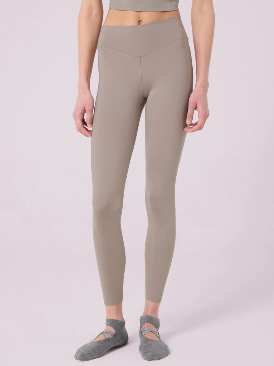 High-waisted leggings in stretch technical fabric ALTAVIA STUDIO_1