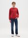 Boys' blue denim stretch regular fit jeans_0