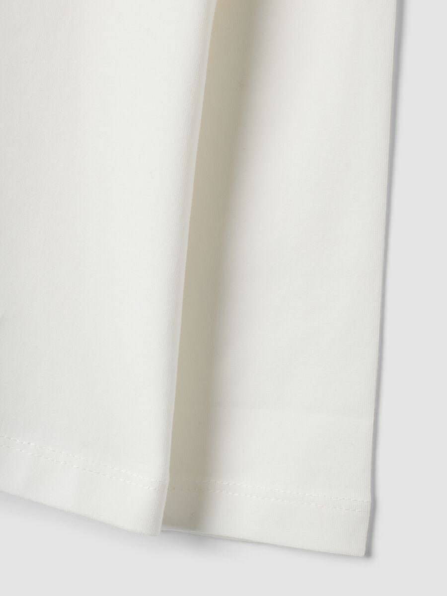 White long-sleeve stretch organic cotton crew-neck top_3