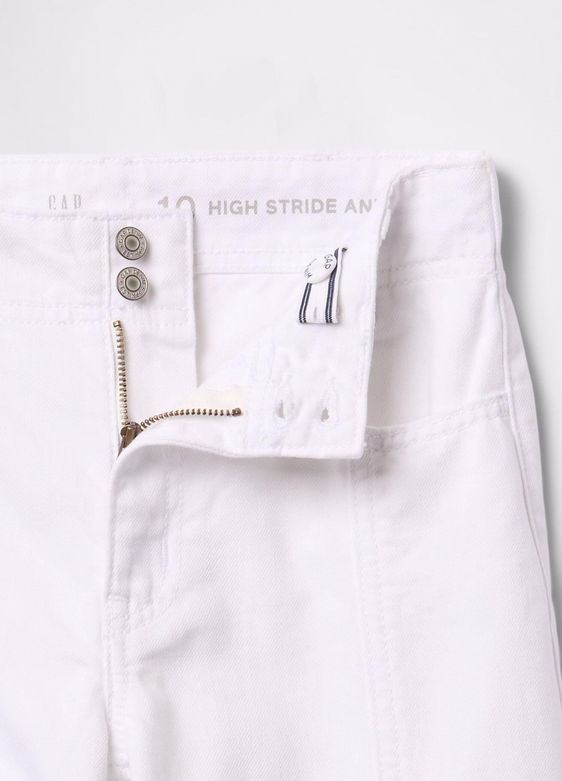 GAP Kids wei&szlig;e Jeans mit weitem Bein