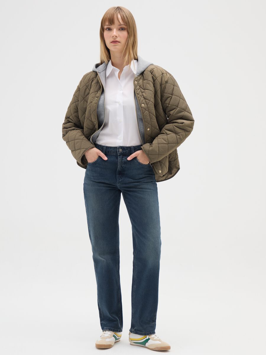 Green Regular Fit Husky Jacket_2