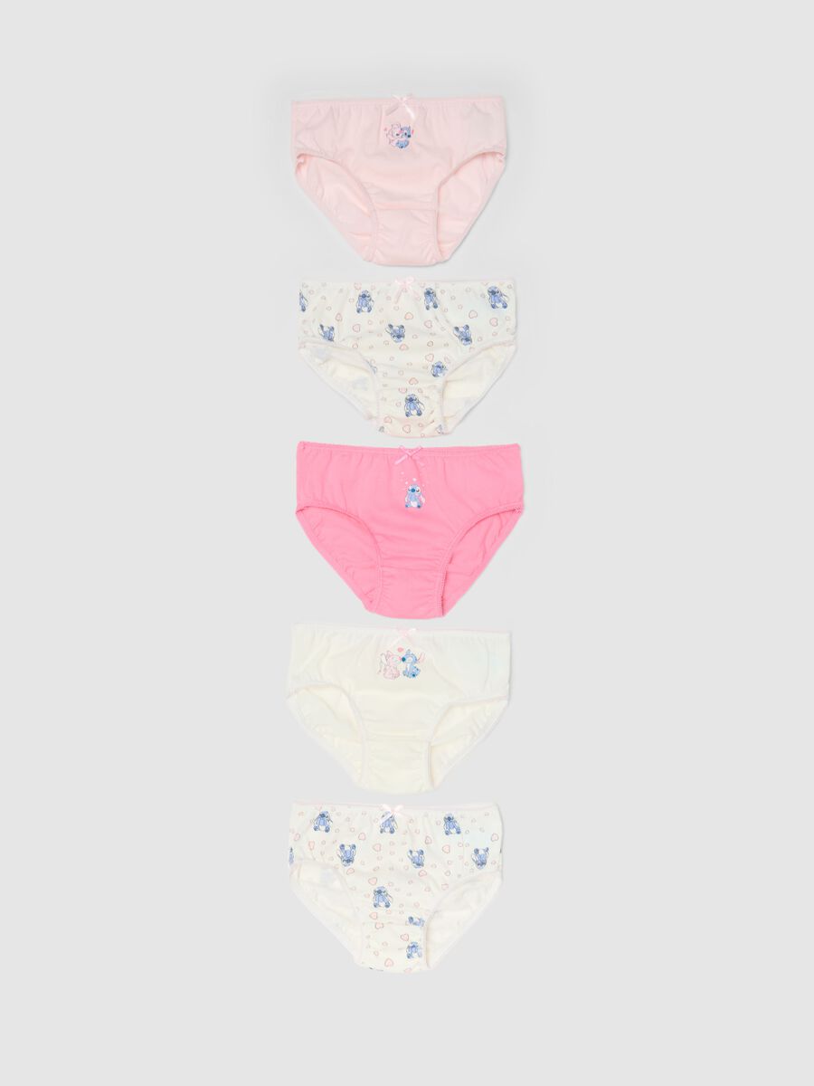 Multipack of multicolour pure cotton regular fit knickers for babies_0