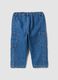 Blaue Cargo-Jeans aus Denim in Baumwoll-Viskose-Mix f&uuml;r Babyjungen_1