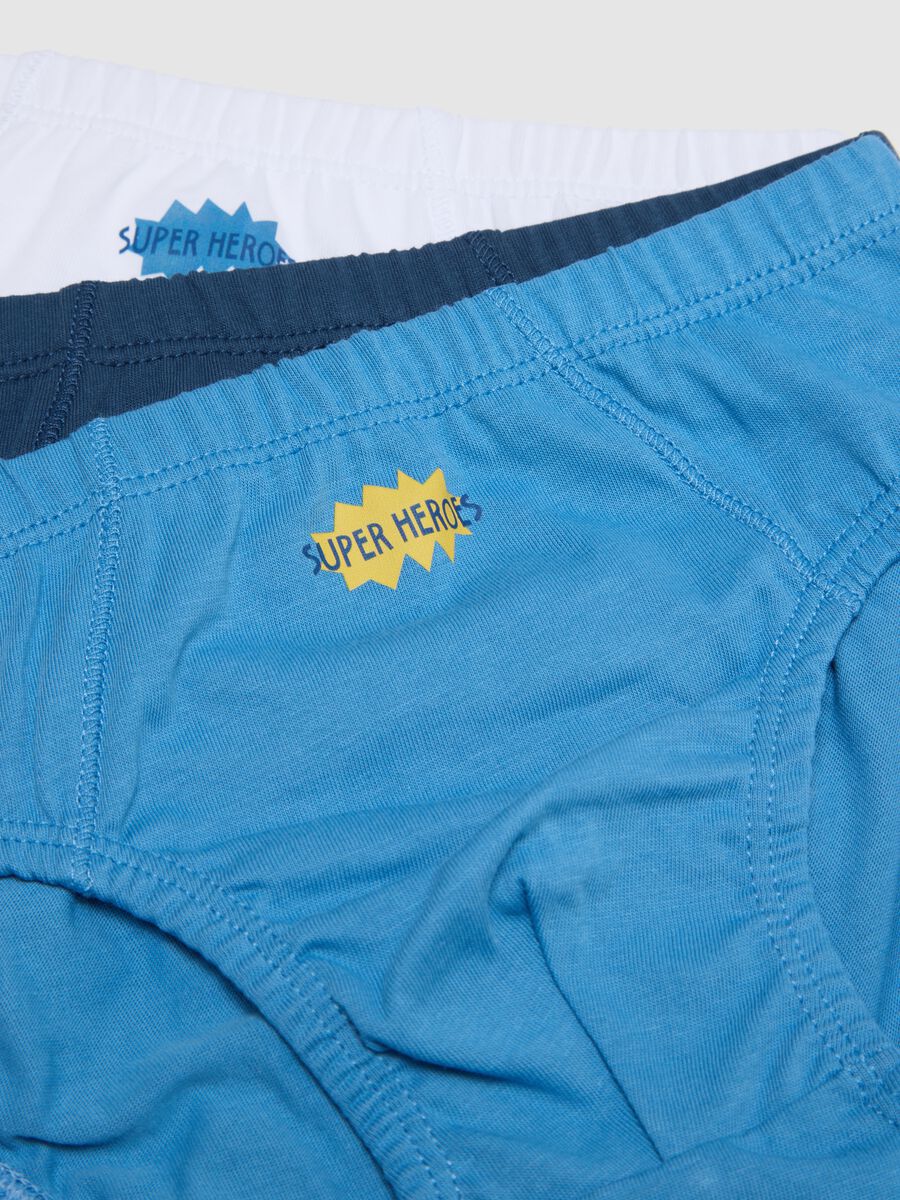 Children's multicolour multipack cotton briefs, regular fit_3