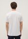 Wei&szlig;es T-Shirt aus reiner Baumwolle mit Frontprint, Regular Fit_3