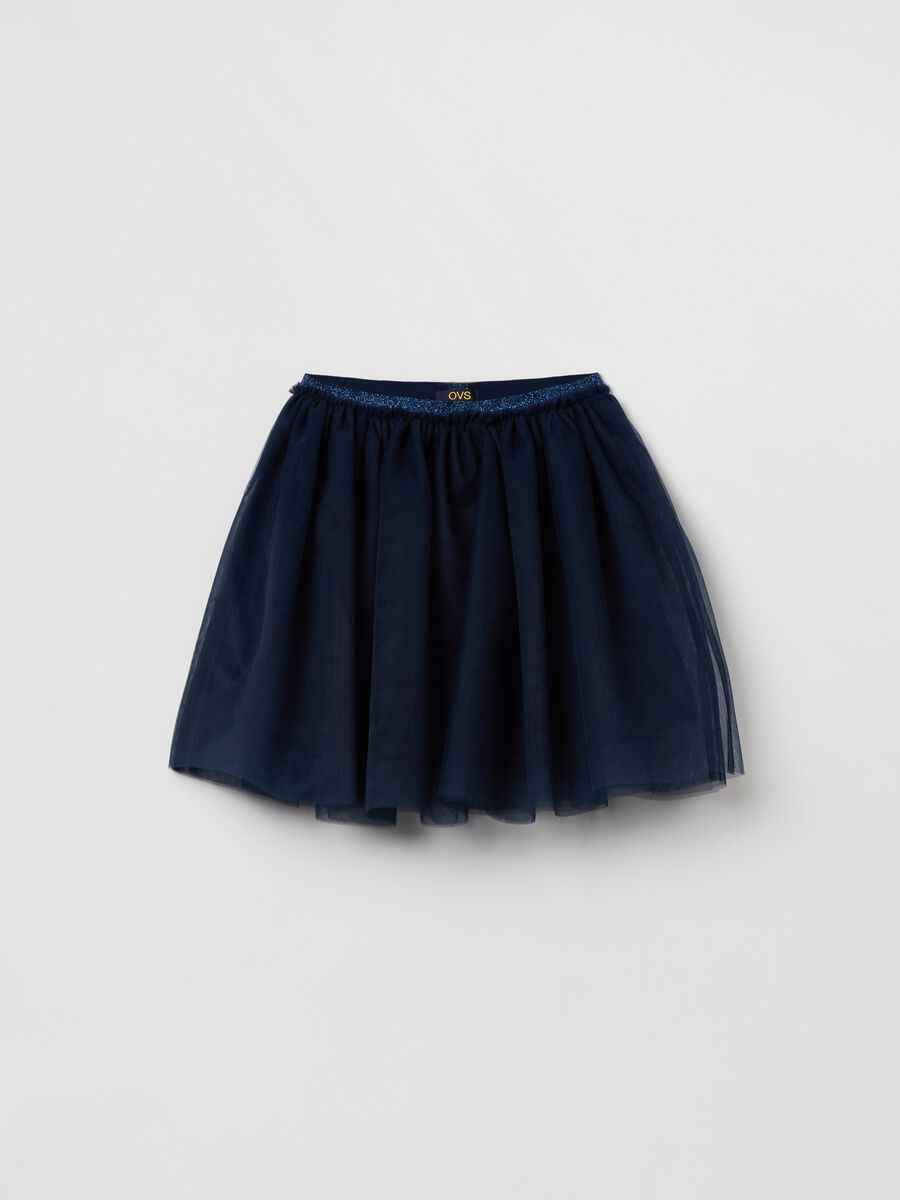 Miniskirt in tulle_0