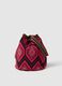 Multicolor ethnic detail beach bag with tassels_2