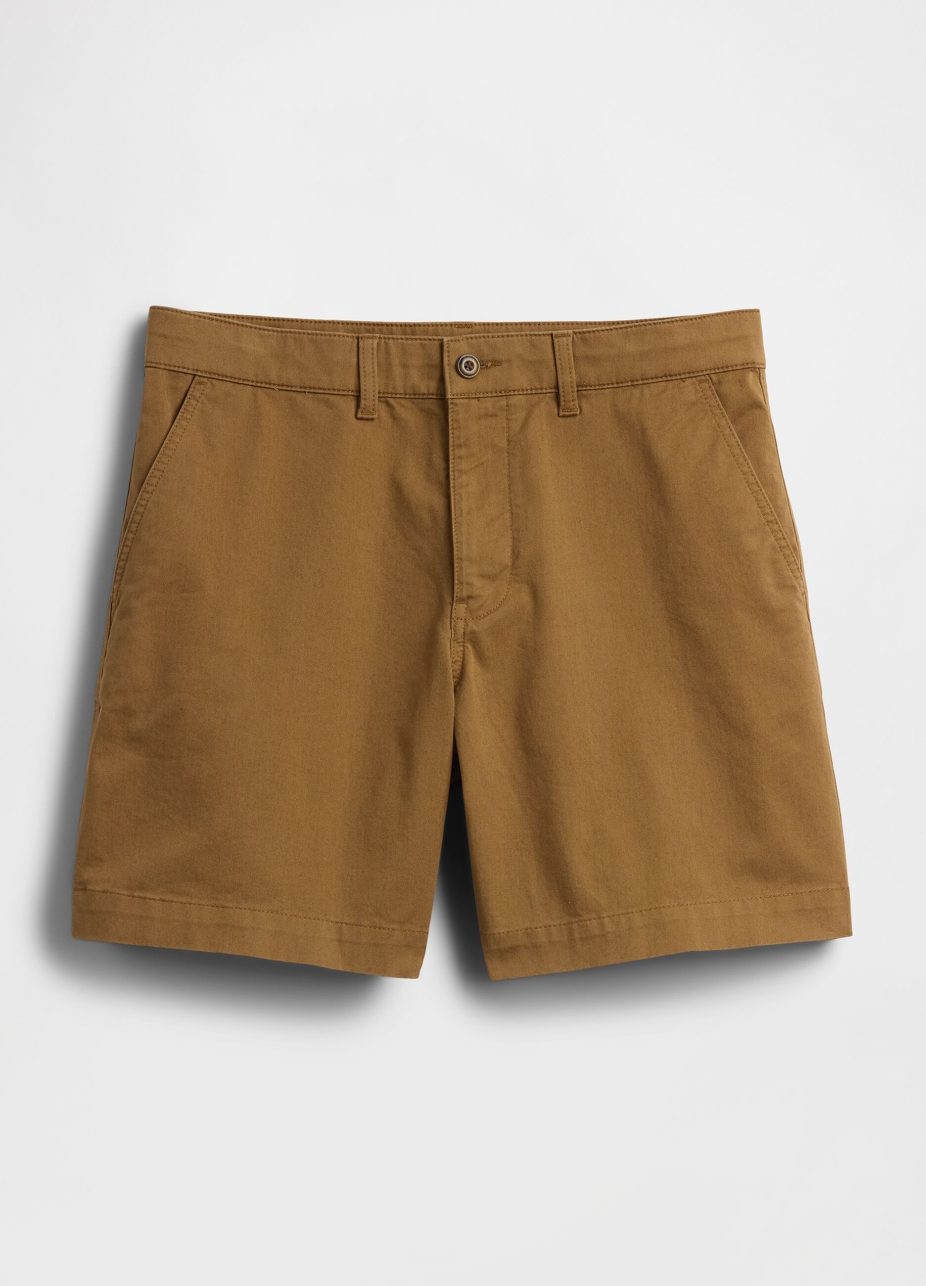 Stretch cotton shorts
