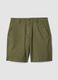 Gr&uuml;ne Chino-Shorts aus Stretch-Baumwolle, Regular Fit_4