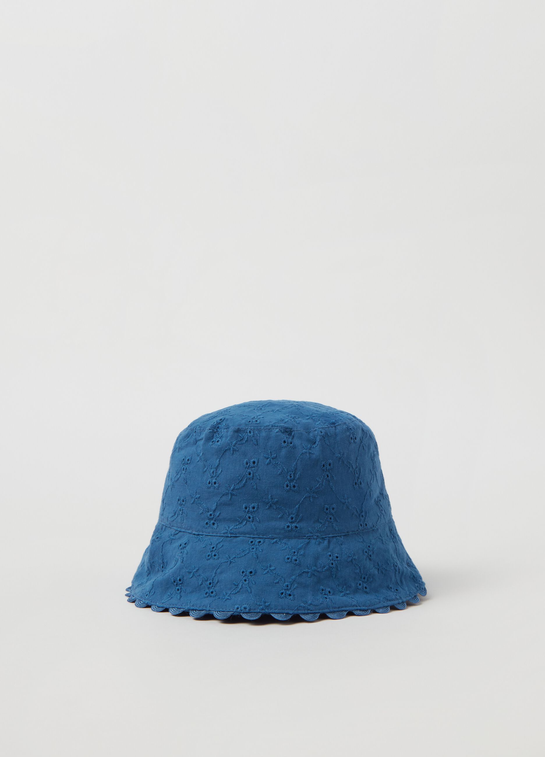 Sombrero de pescador de bordado inglés