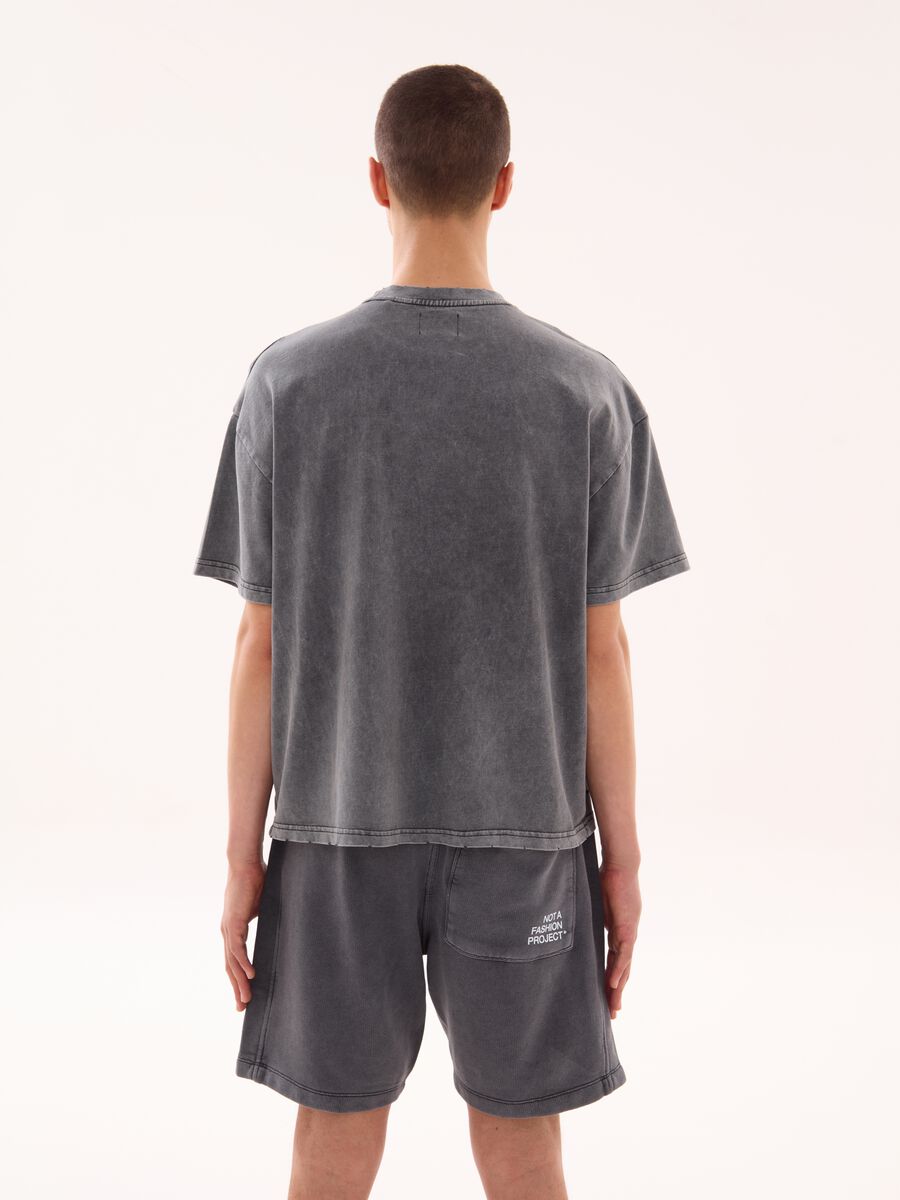 Graphic Short-Sleeved T-shirt Anthracite_6