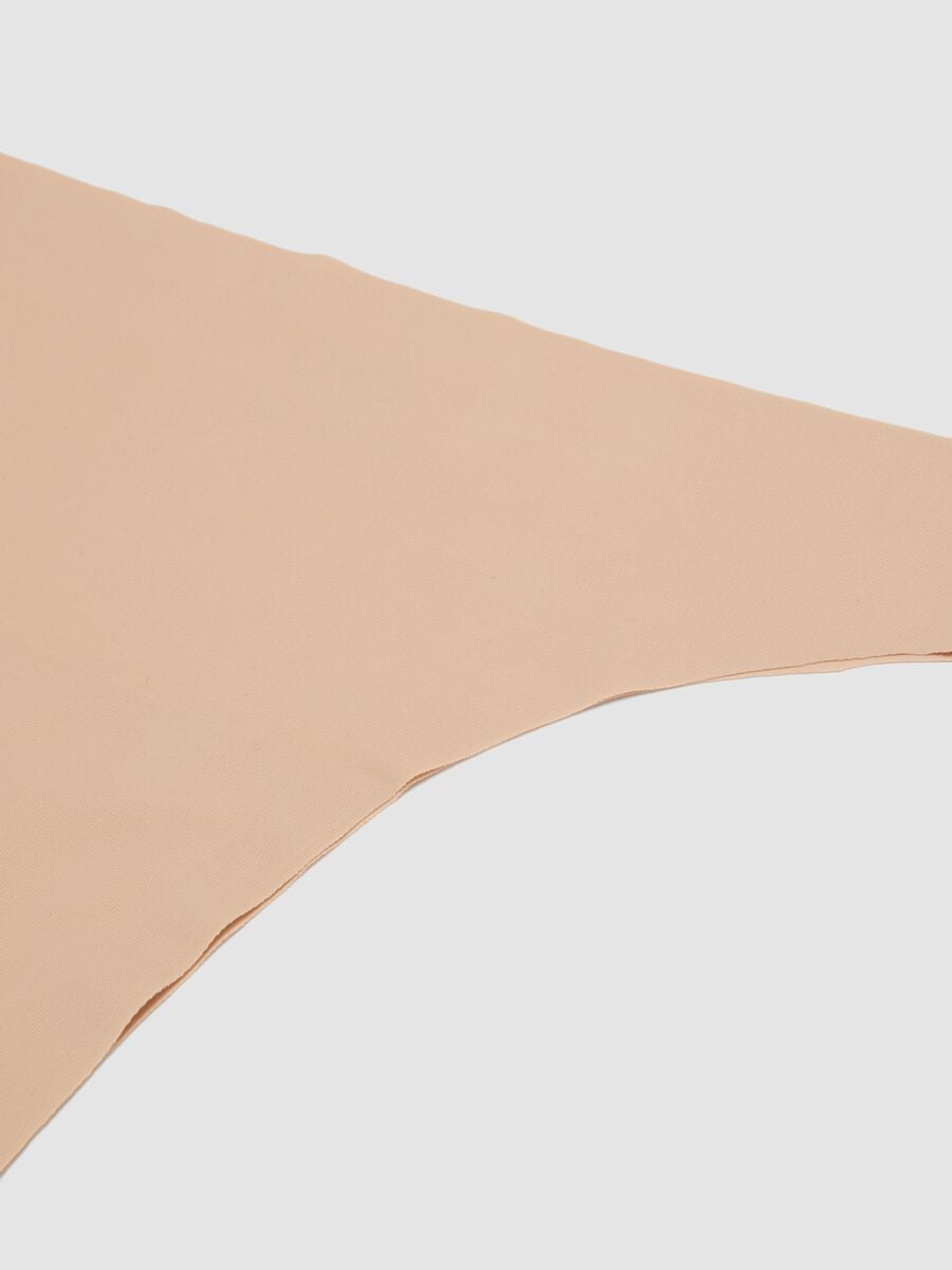 Beige stretch-fabric Brazilian briefs_5