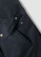Blue cotton-blend parka with velvet collar_5