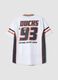 Wei&szlig;es Sport-T-Shirt mit Anaheim Ducks Print_2