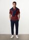 Red pure organic cotton jersey T-shirt, regular fit_0