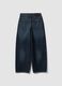 Blaue Balloon-Fit-Jeans aus reiner Baumwolle_6