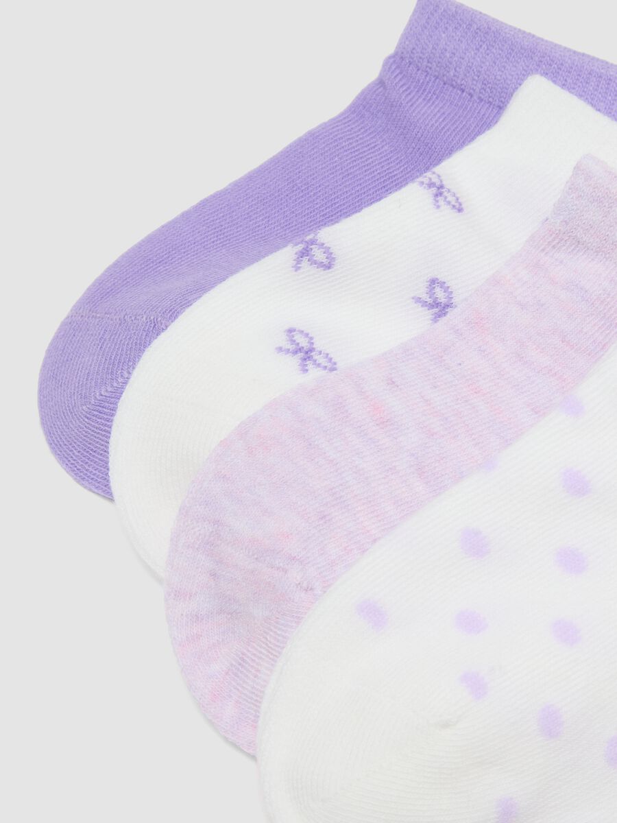 Mehrpack M&auml;dchen-Socken aus elastischem Baumwollmix in Multicolor_2