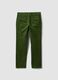 Cal&ccedil;as chino verdes em algod&atilde;o el&aacute;stico_2