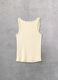 Square-Neck Tank Top in Pastel Yellow_7