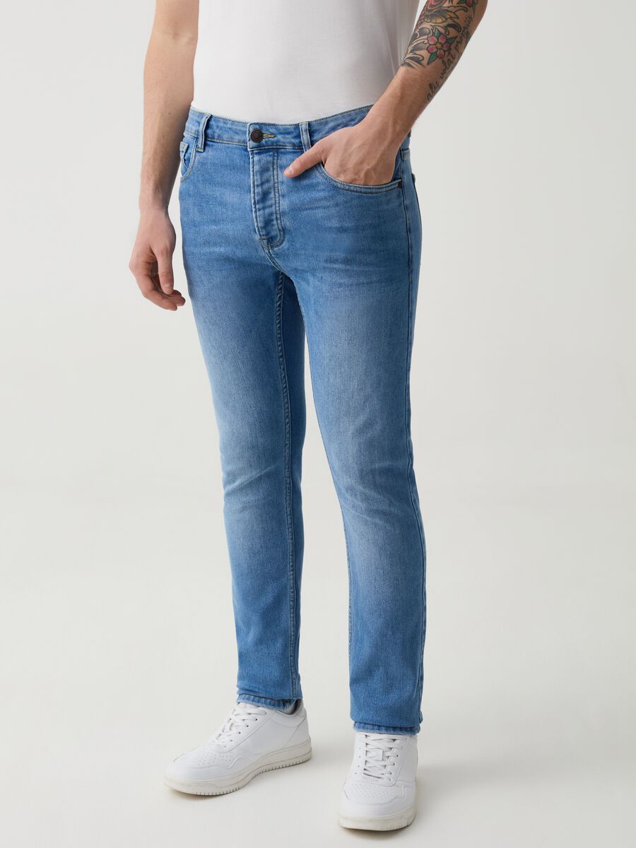 Jeans skinny fit in tessuto Coolmax®_1