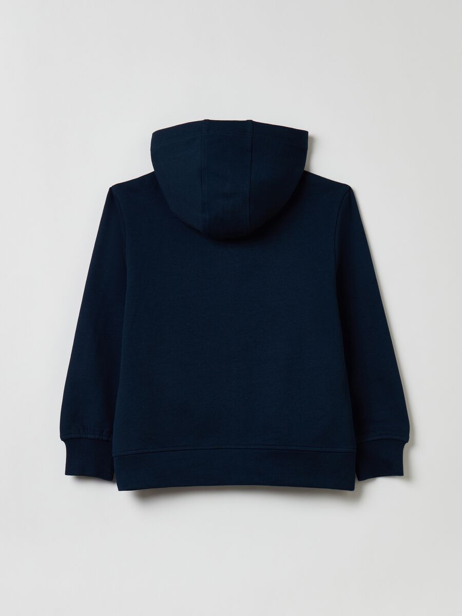 Hooded sweatshirt with zip closure_1