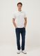 White Slim Fit Pure Cotton Polo_1