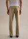 Beige regular-fit stretch cotton trousers_2