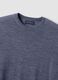 Grauer Rundhals-Pullover aus reiner Merinowolle, Regular Fit_5