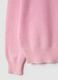 Rosa M&auml;dchenpullover aus reiner Baumwolle im Regular-Fit mit Farbverlauf_3
