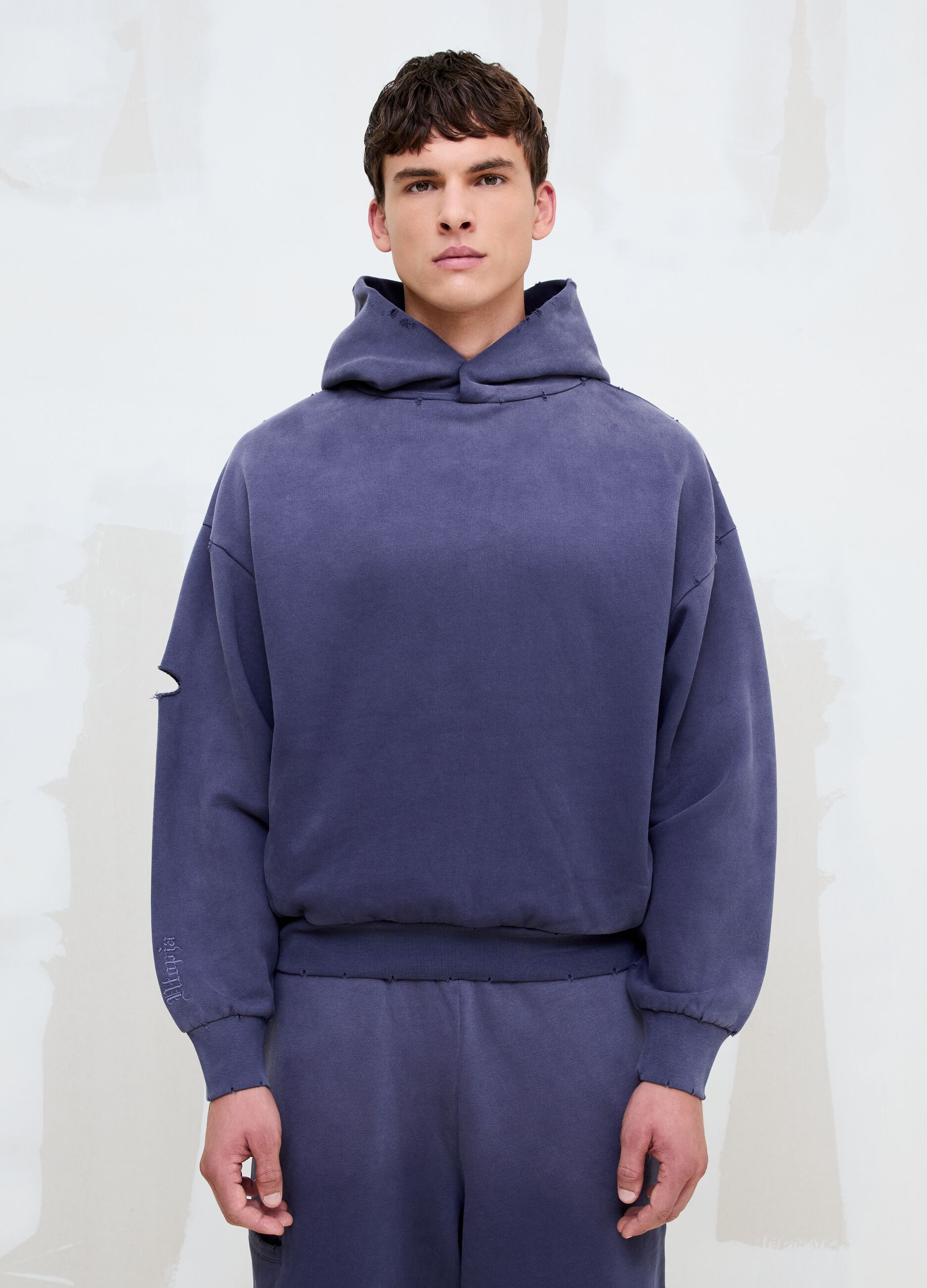 Hoodie Sunfaded Dark Twilight