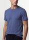 Purple pure cotton regular-fit short-sleeve T-shirt_1