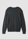 Grey crew-neck viscose-blend jumper, regular fit_1
