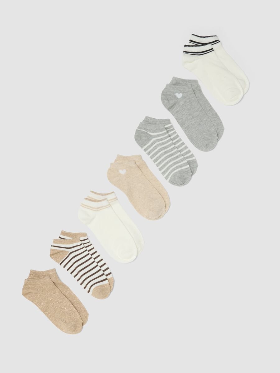 Multipack of organic cotton blend multicolour socks_0
