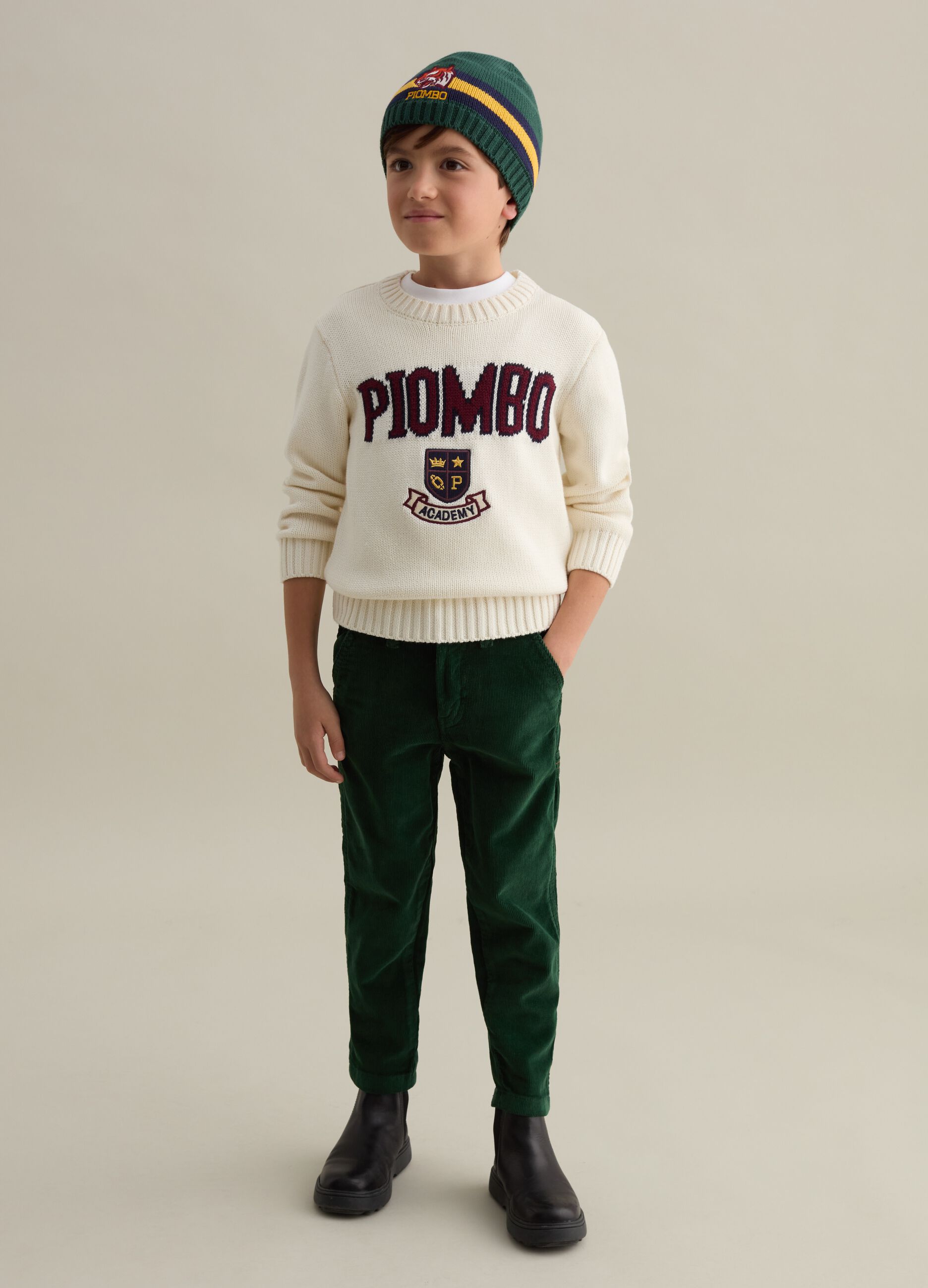 Work pants in corduroy