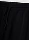 Black cotton-blend jogger trousers, regular fit_5