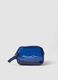Blue wash bag with zip closure_0