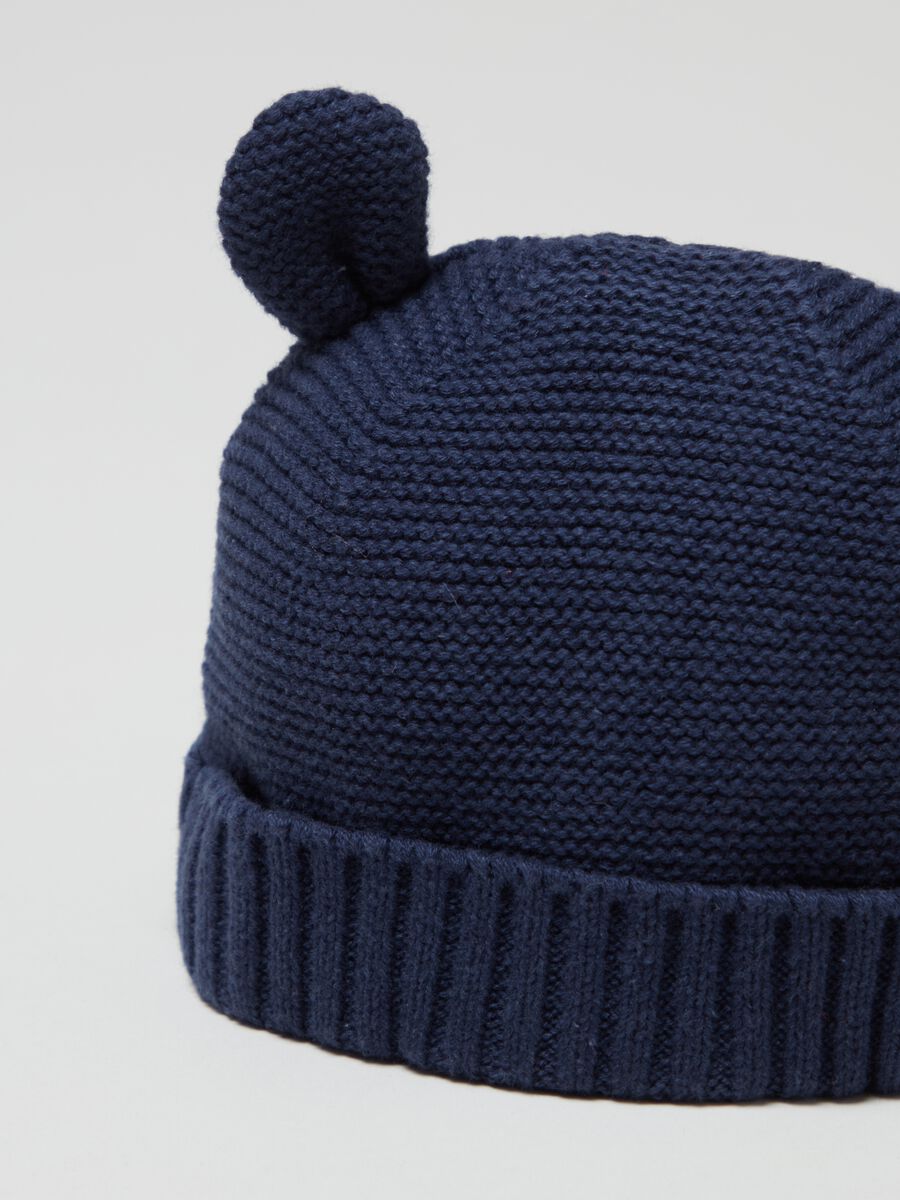 Cotton hat with ear flaps_1