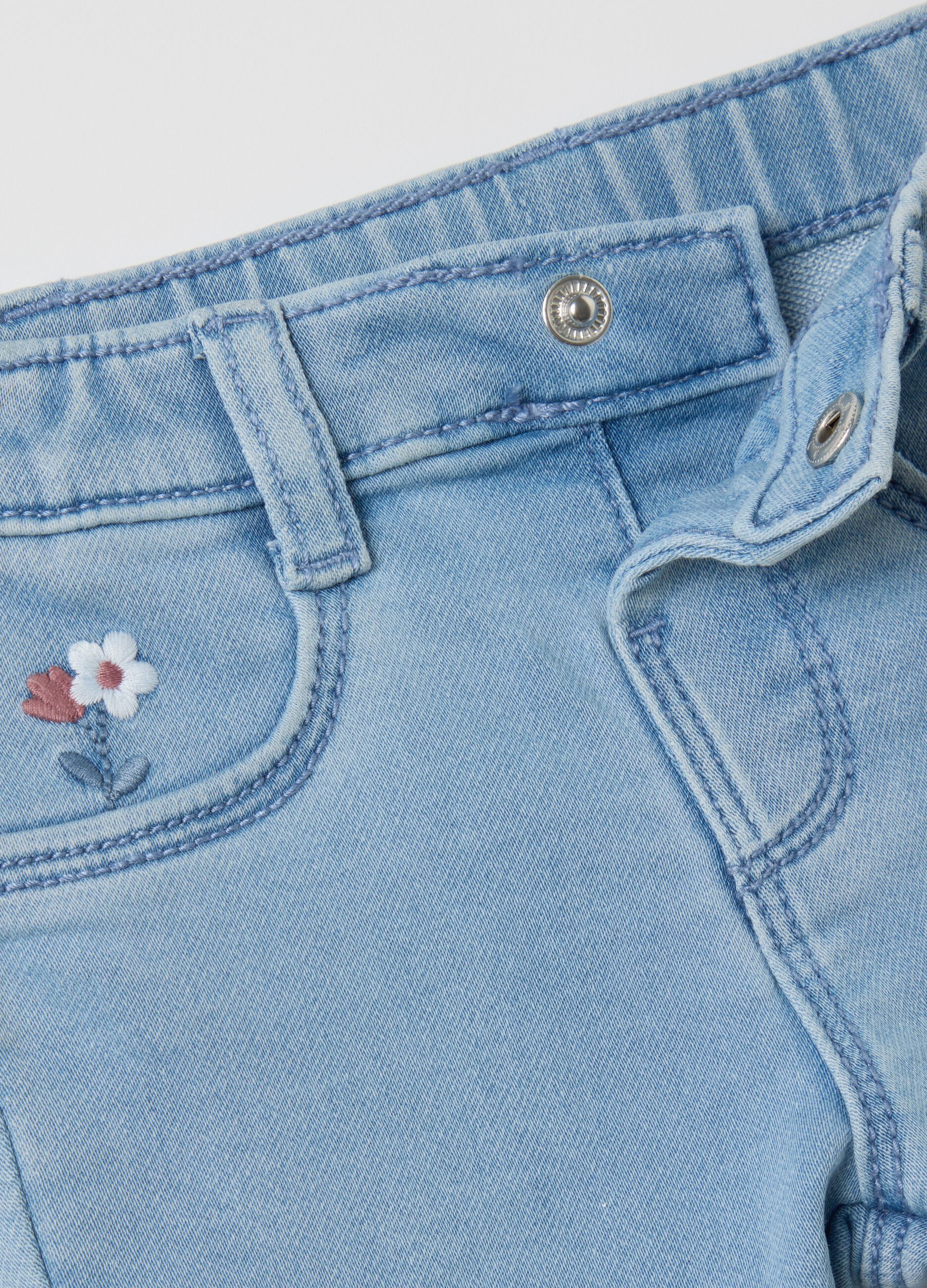 Baby M&auml;dchen Jeans in Hellblau, Regular Fit