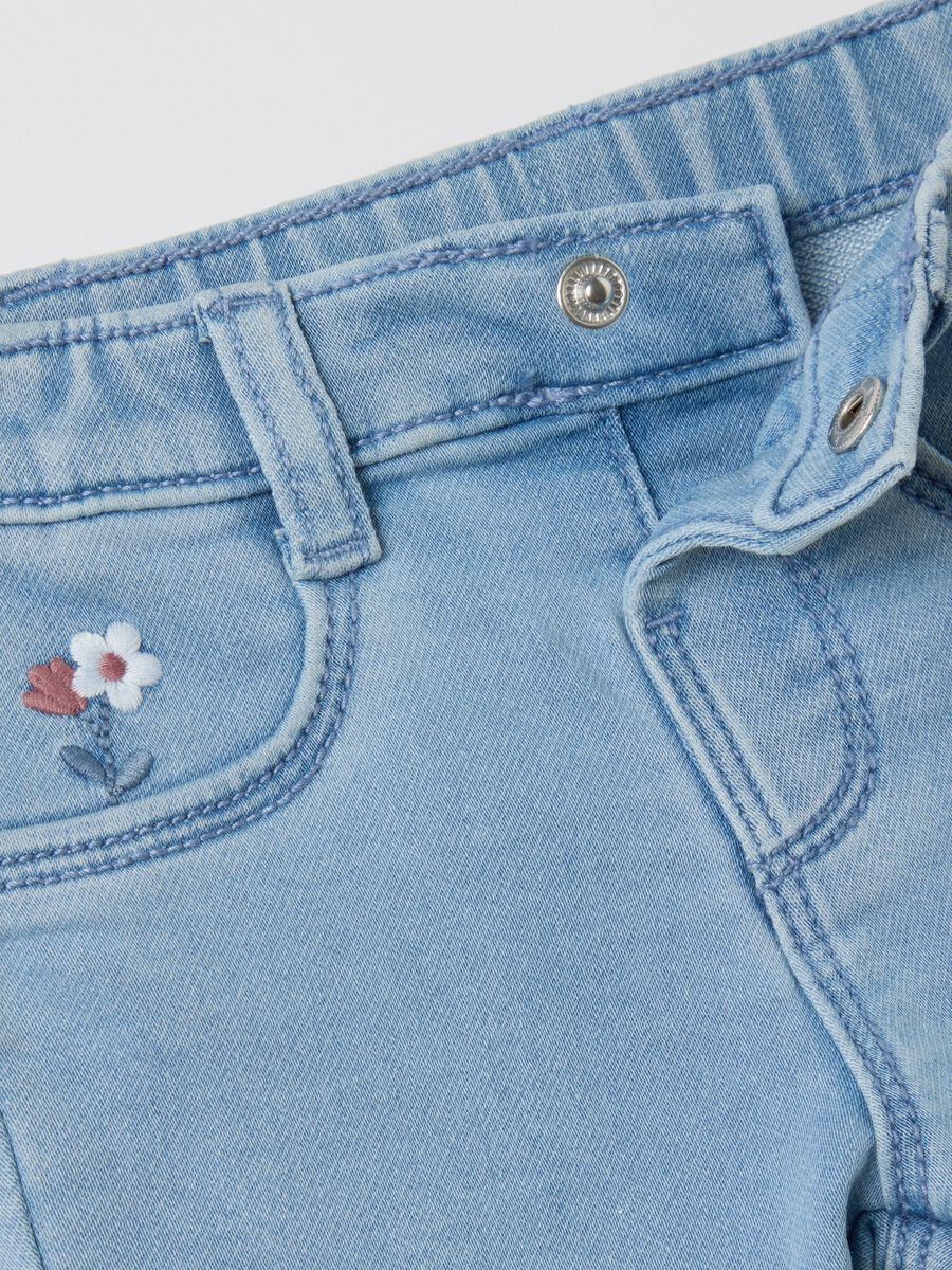 Jeans bébé fille regular fit bleu clair_3