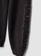 Pantaloni jogger grigi in puro cotone fleece comfort fit_1