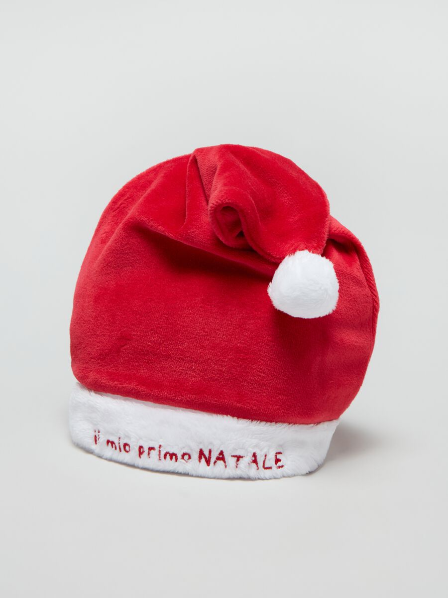 Christmas hat in velour_1