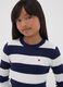 Girls&rsquo; multicolour striped viscose-blend boat-neck jumper_2