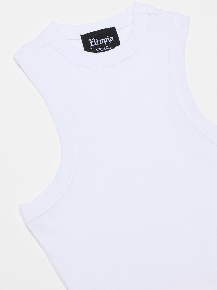 Rounded Crop Tank White_6